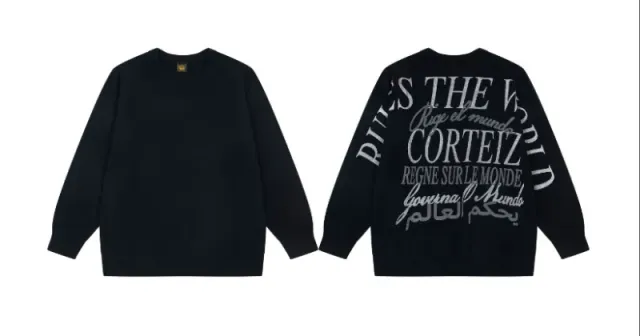 Corteiz Sweatshirt Rugby Print
