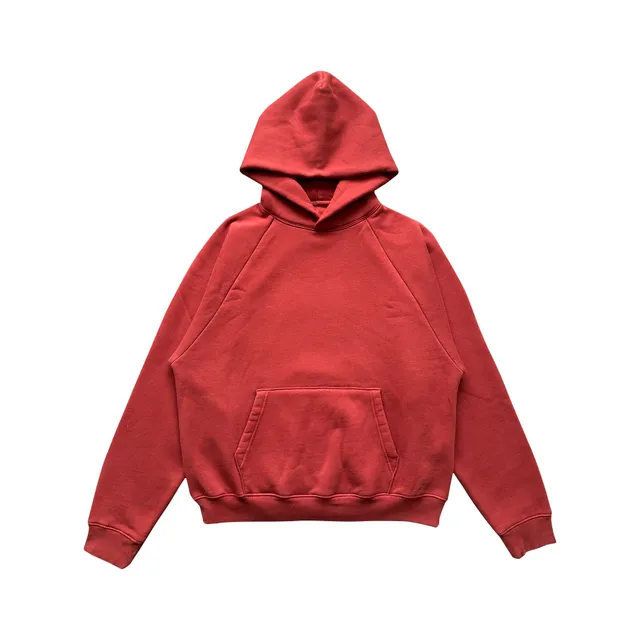 Hoodie Rust Red