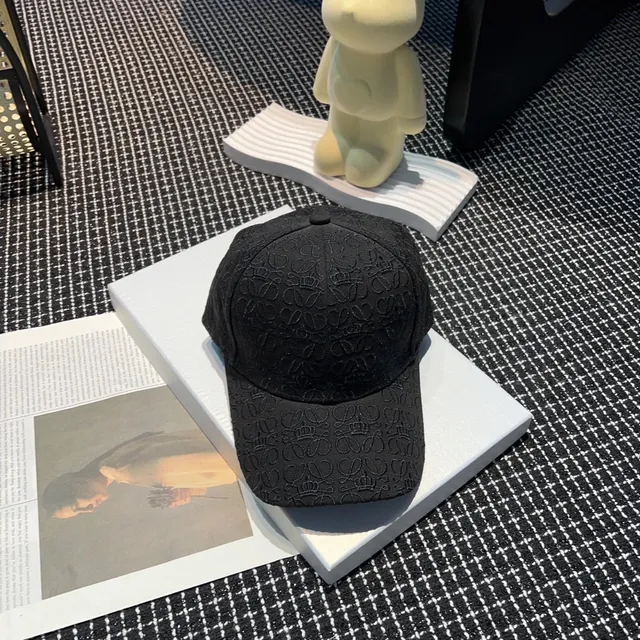 Fendi Baseball Cap Monogram Embossed