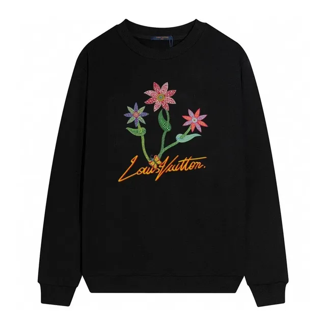Louis Vuitton Floral Embroidered Sweatshirt Multicolor Floral