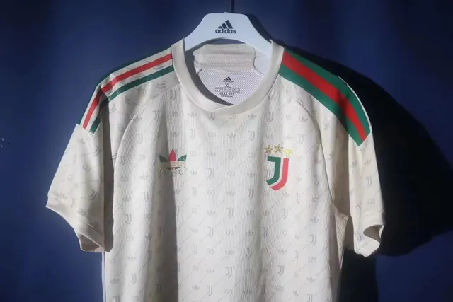 Adidas Juventus Third Jersey All-Over Logo Print