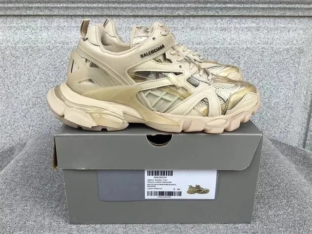 Balenciaga Track 2 Open Sneaker Washed