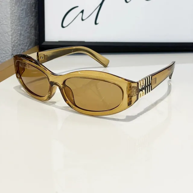 Miu Miu Sunglasses Oval Acetate