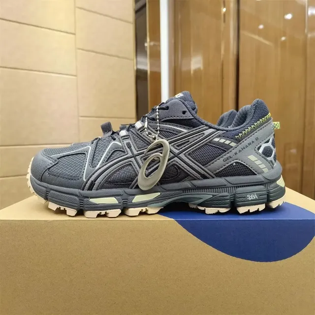 Asics GEL-KAHANA 8 Dark Grey with Lime Accents