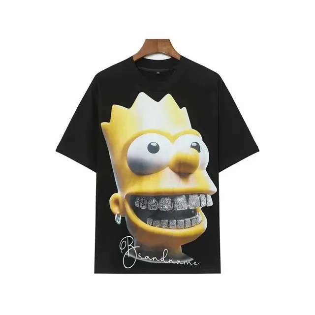 Graphic T-Shirt Bart Simpson with Grillz