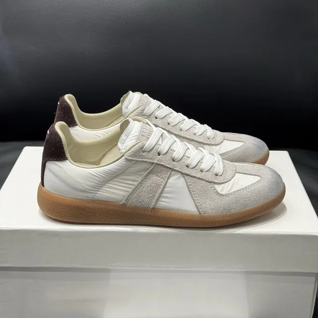 Maison Margiela Future Sneaker White Grey Suede