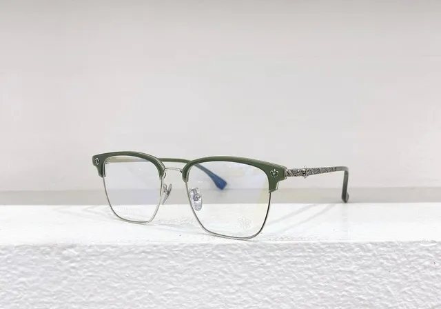 Chrome Hearts Eyeglasses Fleur-de-Lis Temple