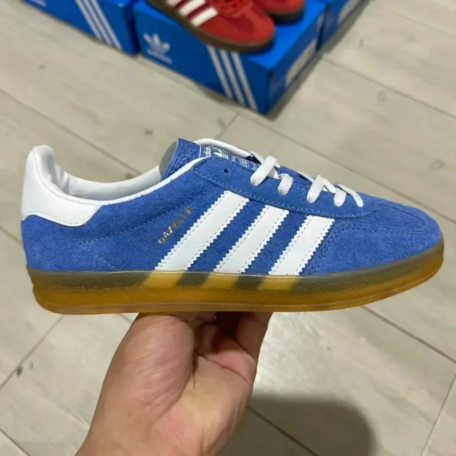 Adidas Gazelle Blue Suede