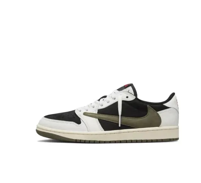 AJ1白绿倒钩低帮