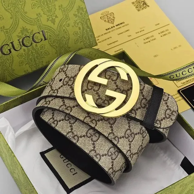 Gucci Horsebit 1955 Belt GG Supreme Canvas