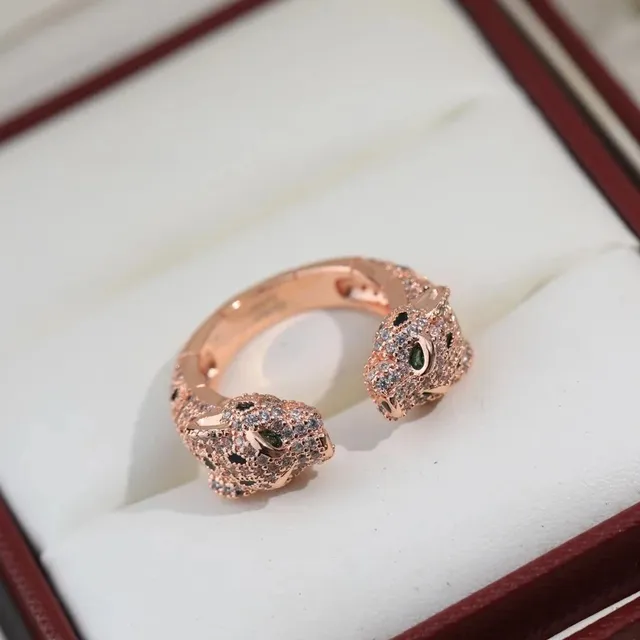 Cartier Panthère Ring Double Panther Head