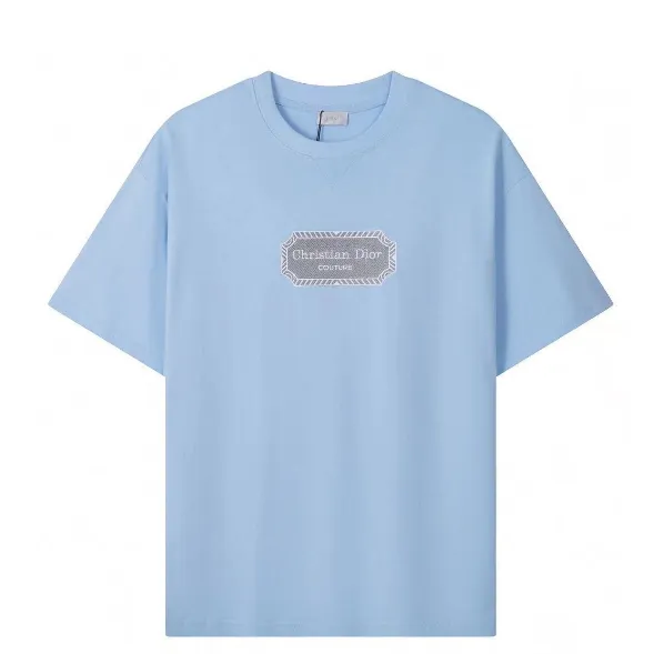 Dior Couture Logo Tee Embroidered Label
