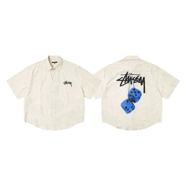 Stüssy Short-Sleeve Shirt Dice Print