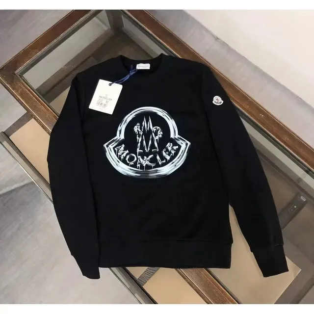 Moncler Crewneck Sweatshirt Dripping Logo