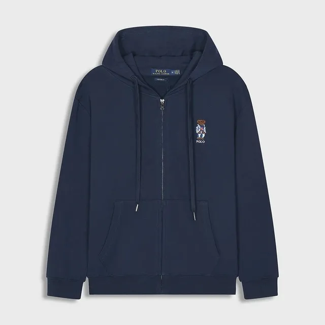 Polo Ralph Lauren Zip-Up Hoodie Polo Bear Embroidery