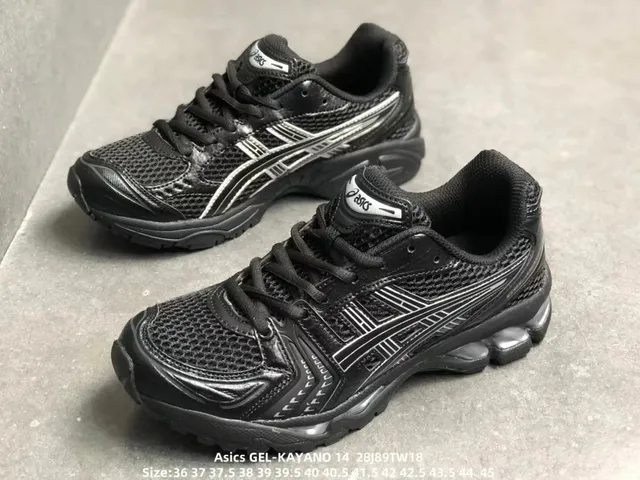 Asics GEL-KAYANO 14 Black Silver