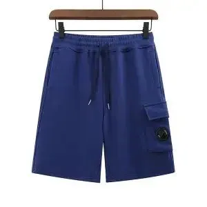Stone Island Cargo Shorts Navy with Badge Pocket