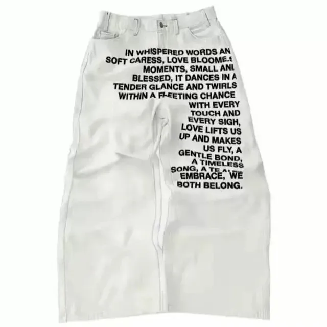 Fear of God Printed Trousers Poem Print