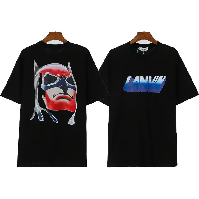 Lanvin Graphic T-Shirt Batman Print / Gradient Logo