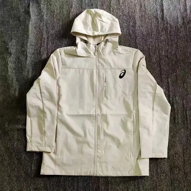 Asics Hooded Windbreaker Minimal Logo