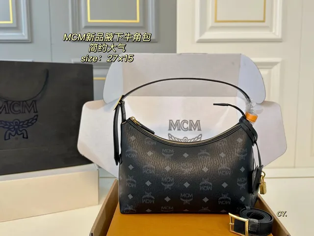 MCM Hobo Bag Visetos Monogram