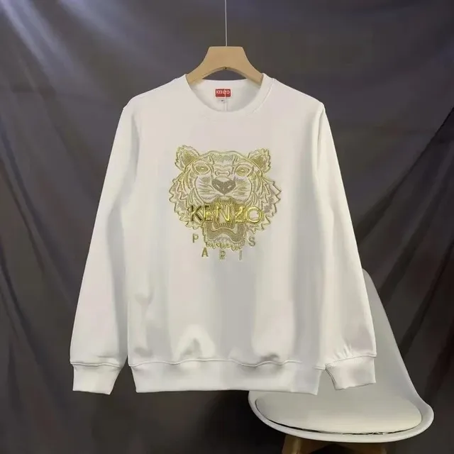 Kenzo Tiger Sweatshirt Gold Embroidered
