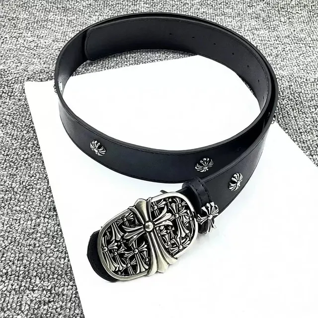 【8颗星多十字】十字架铆钉圣剑腰带