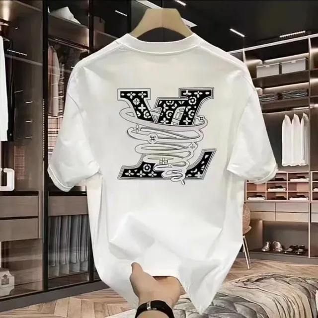 Louis Vuitton Graphic T-Shirt LV Monogram Print