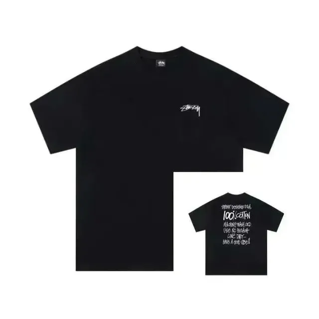 Stüssy t shirts 100% Cotton Graphic