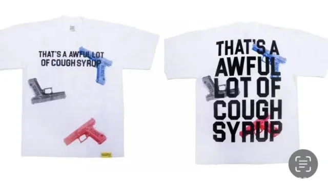 An Awful Lot of Cough Syrup t shirts