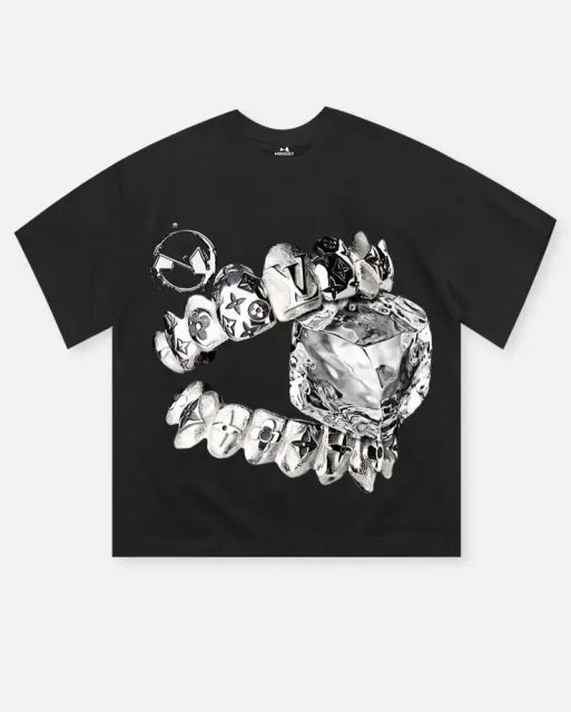 Louis Vuitton Graphic T-Shirt Ice Cube Print
