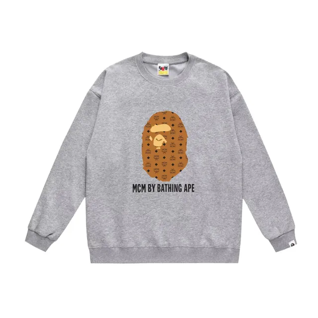 Crewneck Sweatshirt MCM x Bape Ape Head