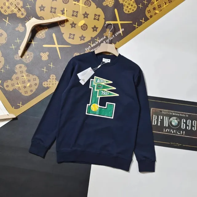 Lacoste Crewneck Sweatshirt 1927 Logo Graphic