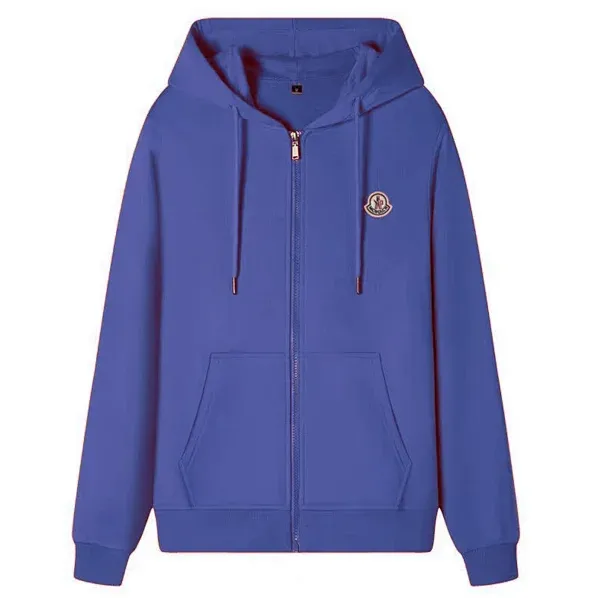 Zip-Up Hoodie Moncler Logo