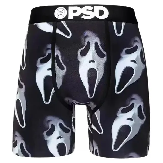 PSD Boxer Brief Scream Ghost Print