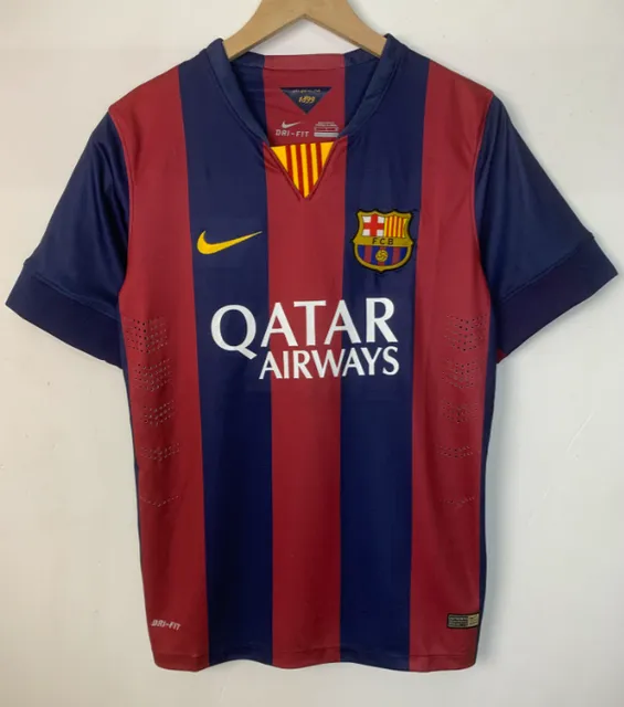 Adidas FC Barcelona Home Jersey Qatar Airways Sponsor