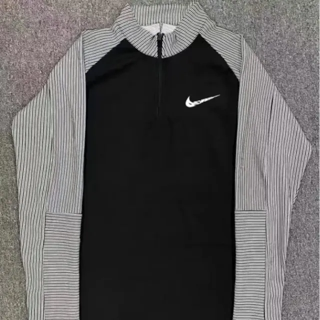 Nike hoodies sweatshirts Striped Sleeve