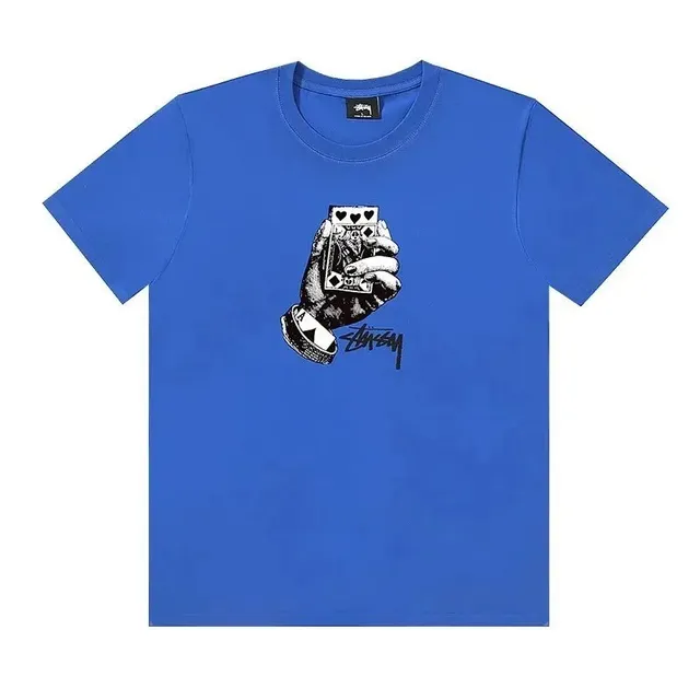 Stüssy Graphic Tee Playing Cards Print