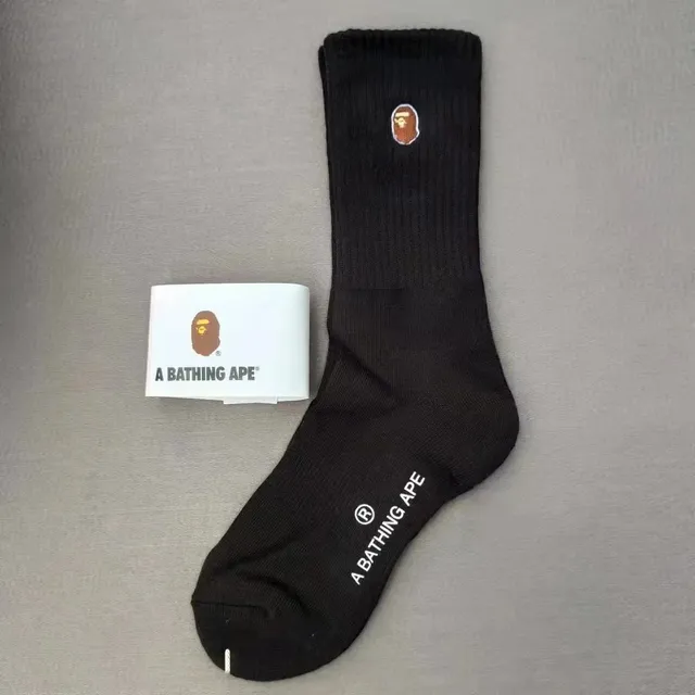 BAPE Crew Sock Ape Head Logo