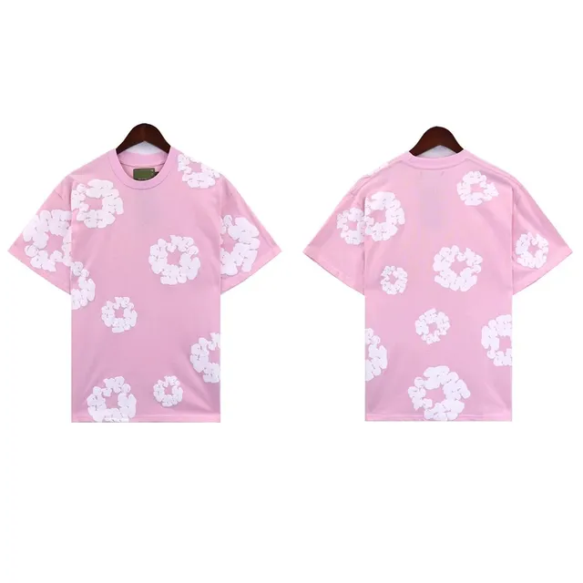 粉色短袖