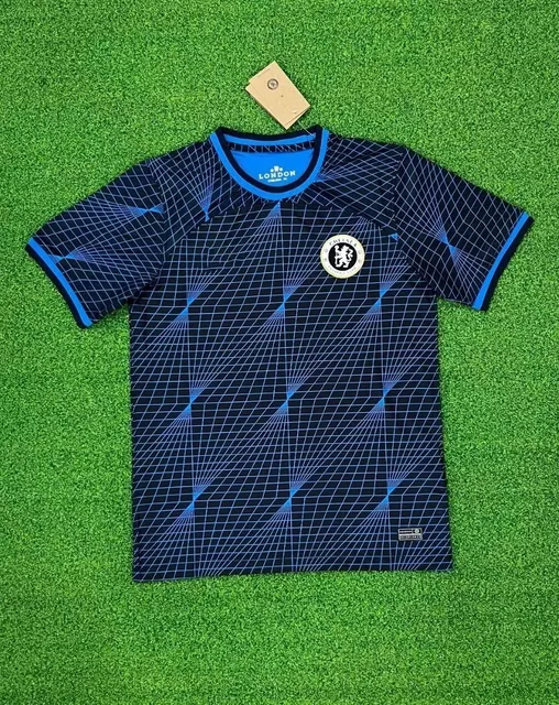 Chelsea FC Jersey Geometric Grid