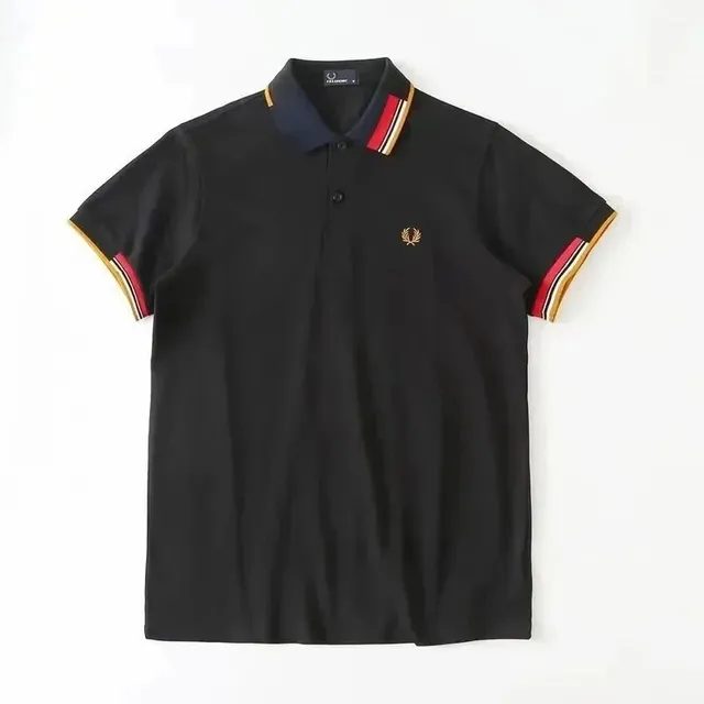 Fred Perry Polo Shirt Tipped Collar and Cuffs