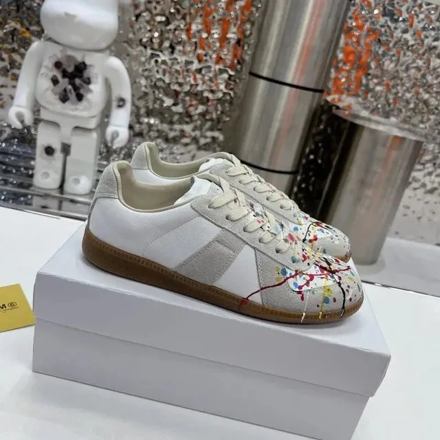 Maison Margiela Tabi Sneaker Paint Splatter