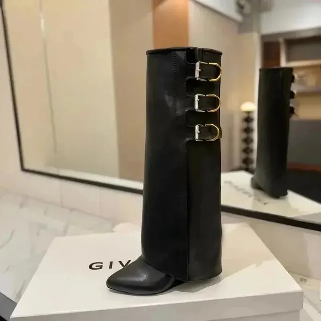 Givenchy Antigona Boot Triple Buckle