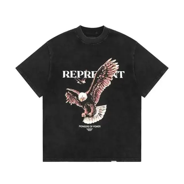Represent Graphic Tee Eagle Print