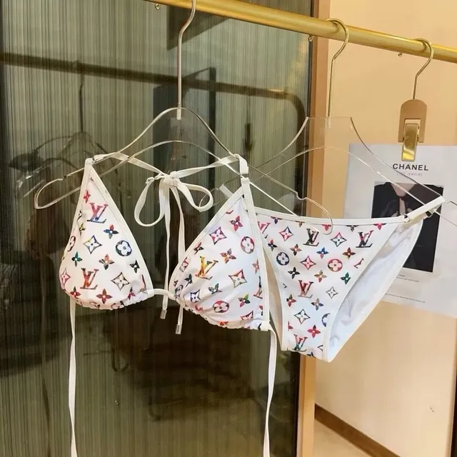 Louis Vuitton Monogram Bikini Set Multicolor LV Print