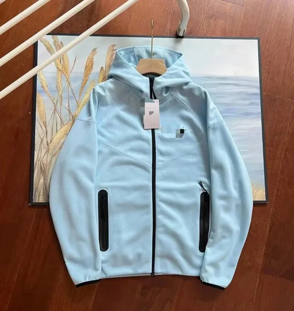 Nike Tech Fleece Hoodie Light Blue
