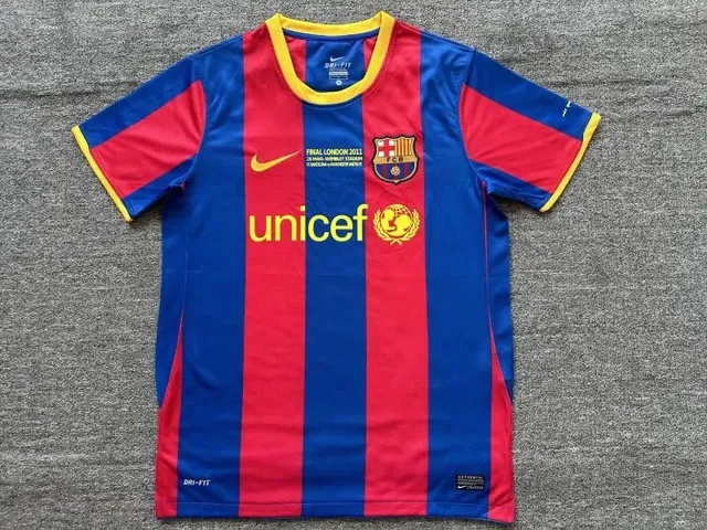Nike FC Barcelona Home Jersey 2011 Wembley Final