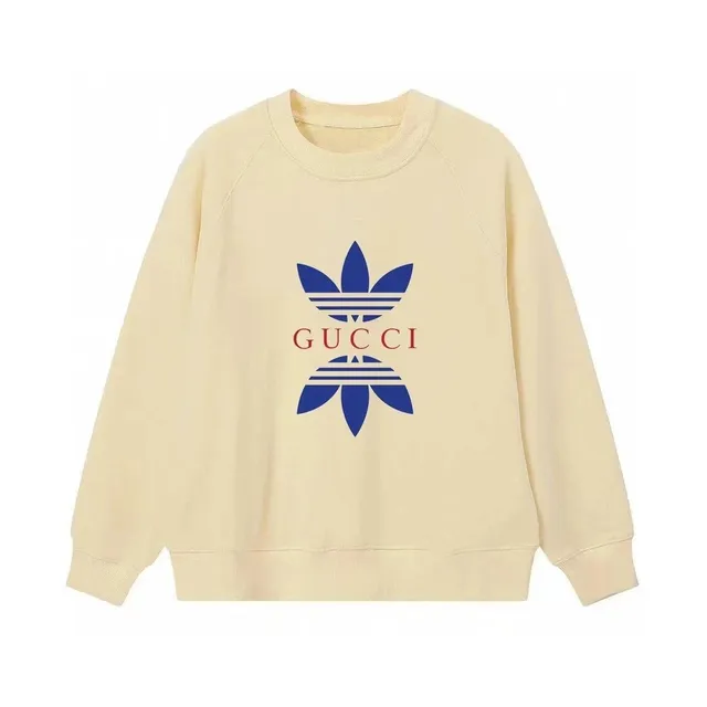 Gucci Crewneck Sweatshirt Adidas Trefoil Logo