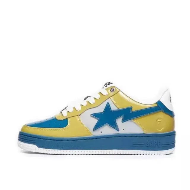 BAPE Shark Dunk Yellow Blue